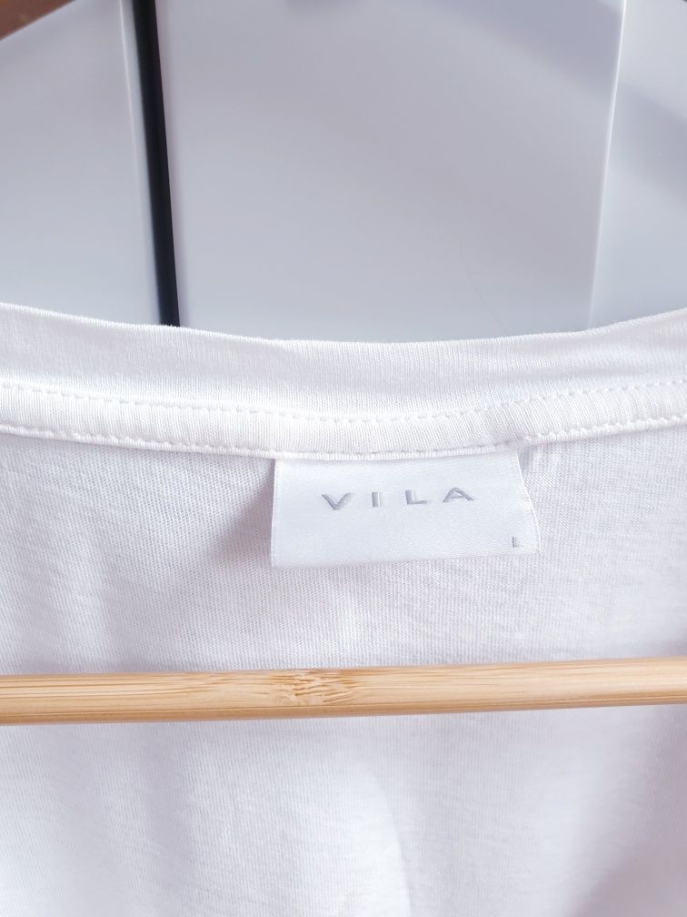 Biała koszulka t-shirt bluzka Vero Moda 38 40