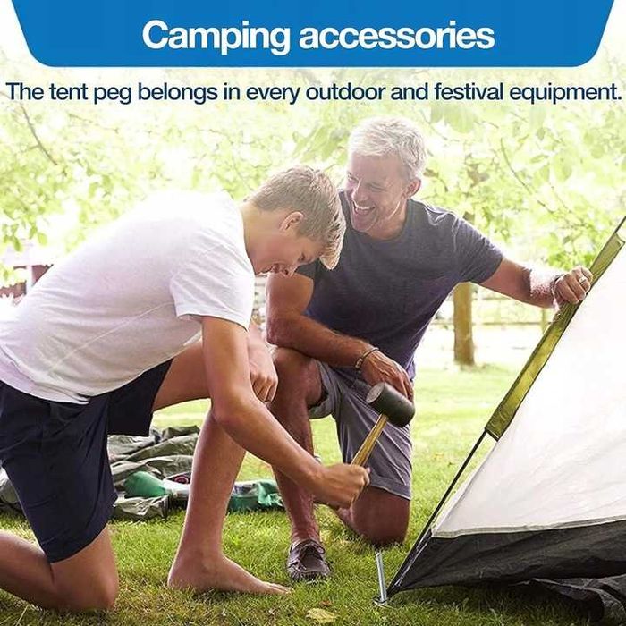 Śledzie ŚLEDŹ SZPILKA do NAMIOTU na KEMPING. 10 szt. Solidne ze STALI