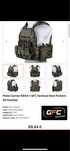 Equipamento airsoft colete tatico