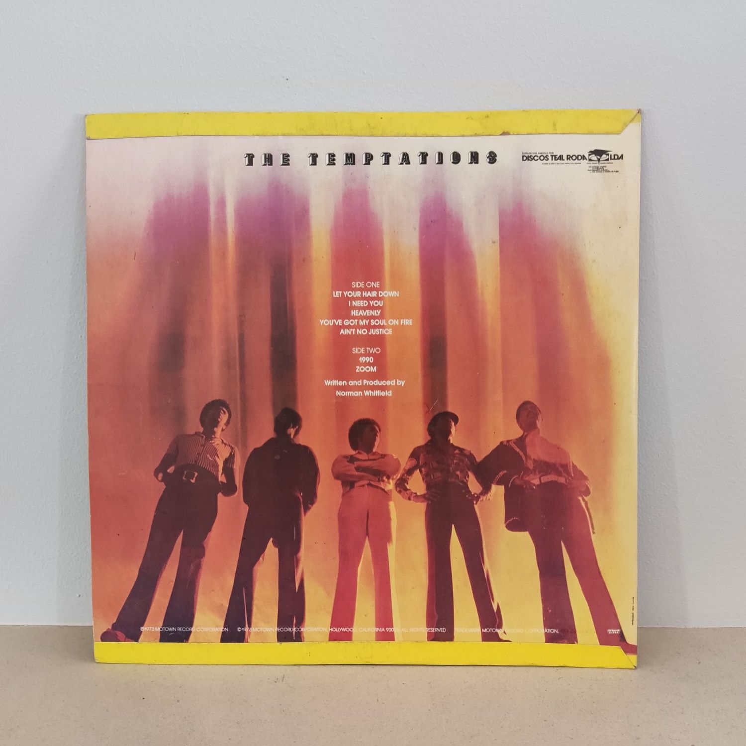 The Temptations - 1990 (Angola) Disco de Vinil (vinyl)