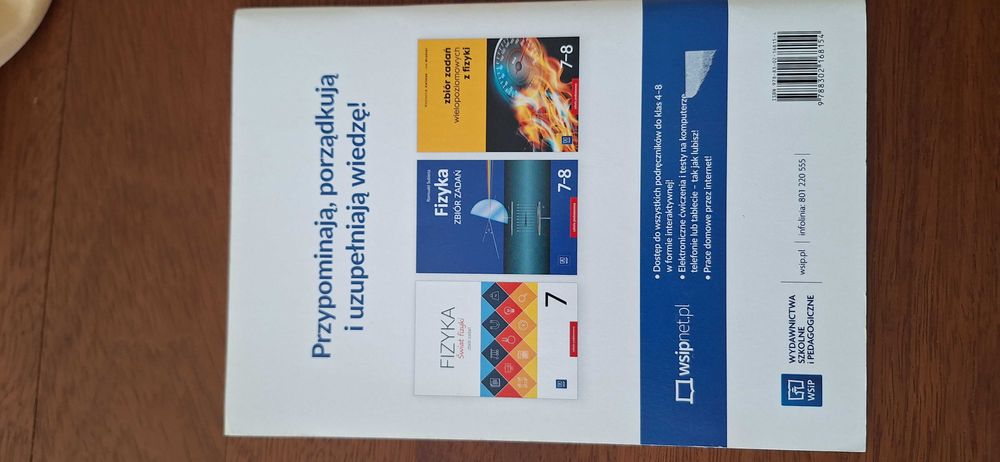Fizyka Świat Fizyki zeszyt ćwiczeń kl.7 WSiP nowa