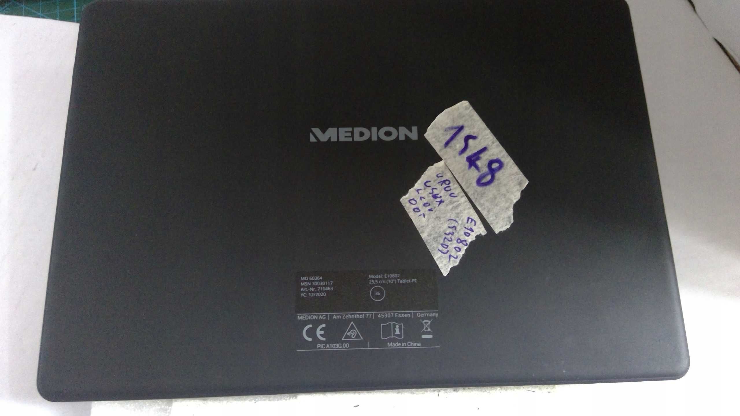 Tablet Medion E10802  3 GB / 64 GB czarny nr1548
