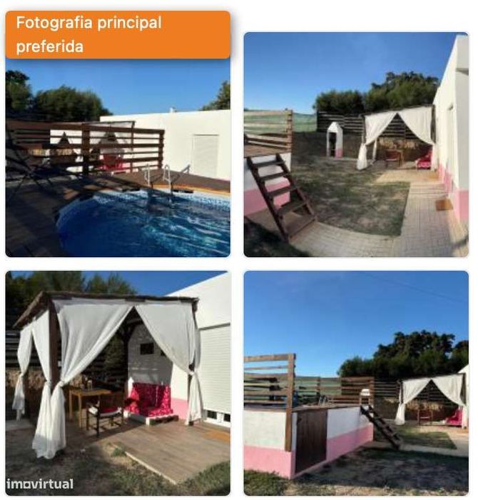Pequena Moradia T1 independente com piscina (arrendamento ate Jun26)