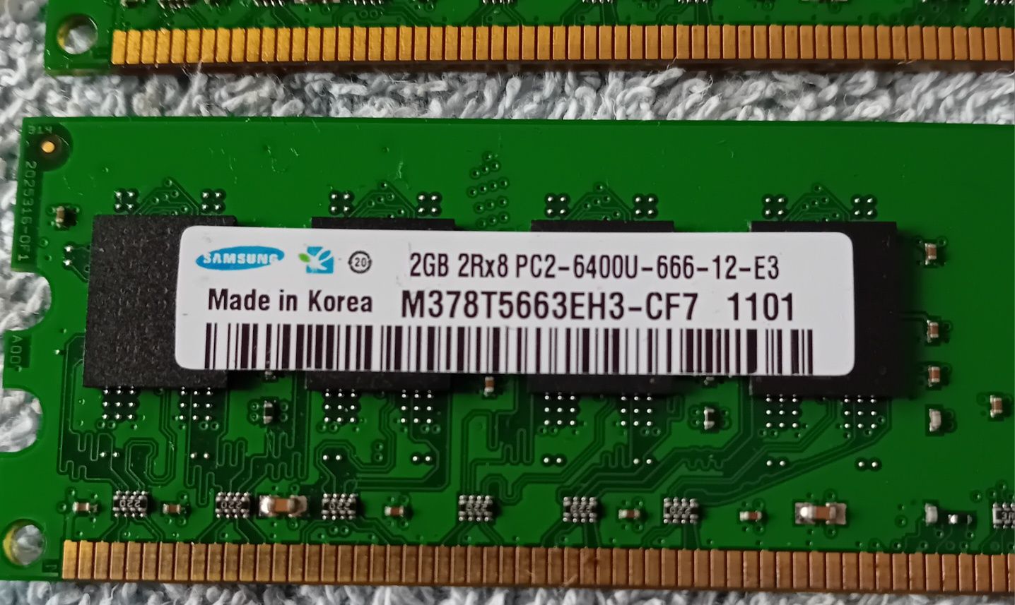 DDR2 Samsung 2Gb 2Rx8 PC-6400U