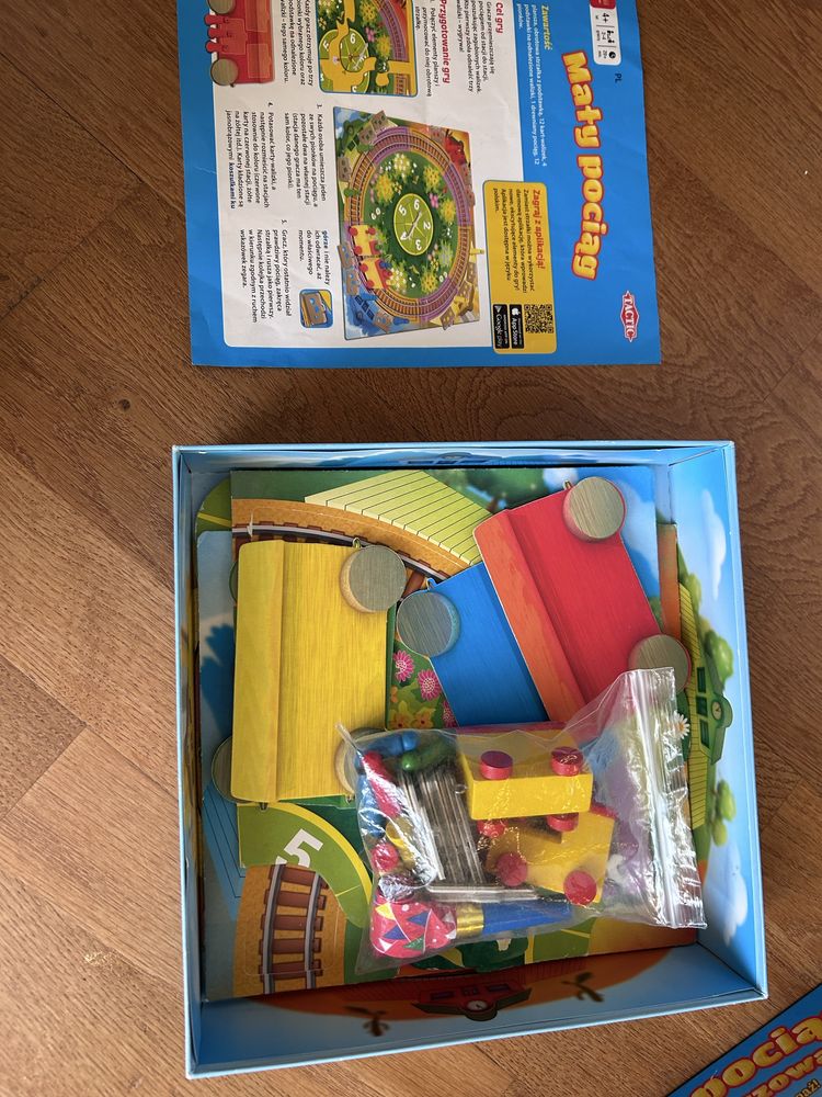 Tactic Gra Maly pociag gra planszowa 4+