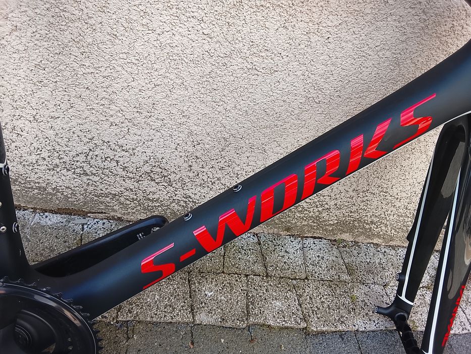 Nowa rama szosowa carbonowa specialized s-works pod tarcze,54 cm