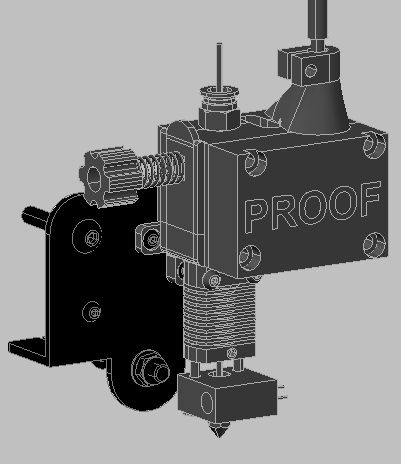 Екструдер директ Ендер 3 Remote direct extruder Ender3 MK8