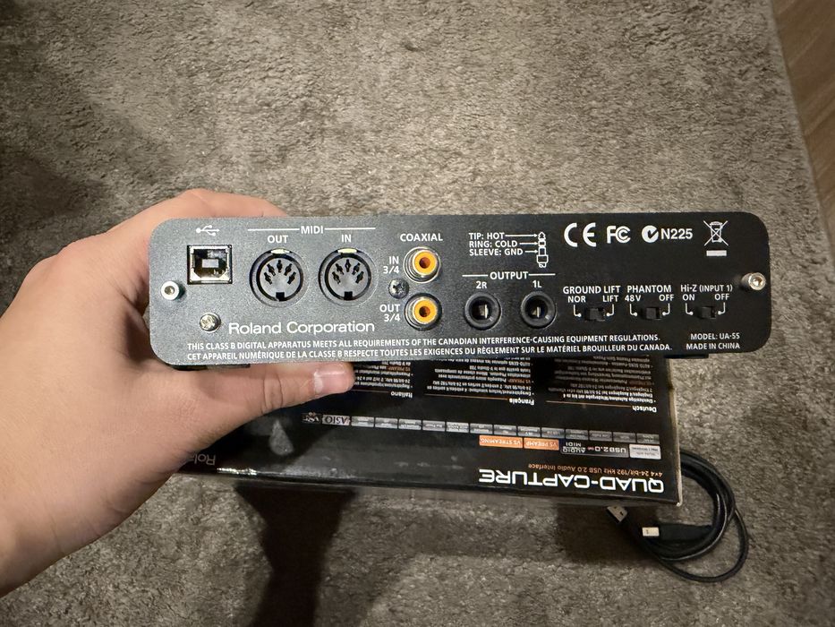 Interfejs Audio Roland UA 55 Quad Capture