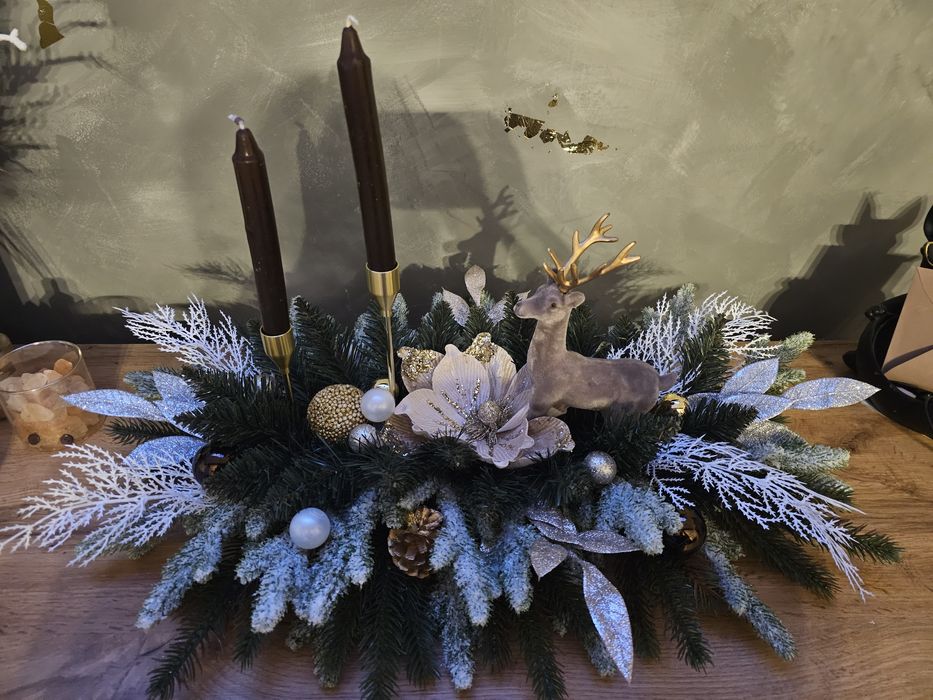 Stroik świąteczny na stół