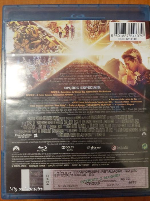 Transformers Retaliação edição 2 discos