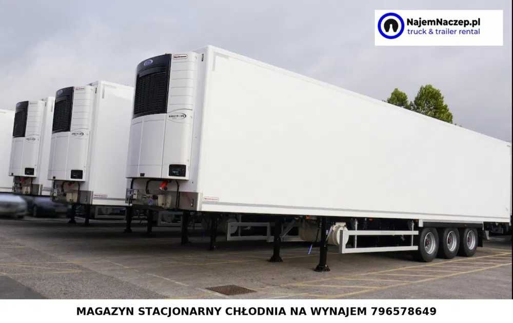 Wynajem naczep typu CHŁODNIA na magazyn