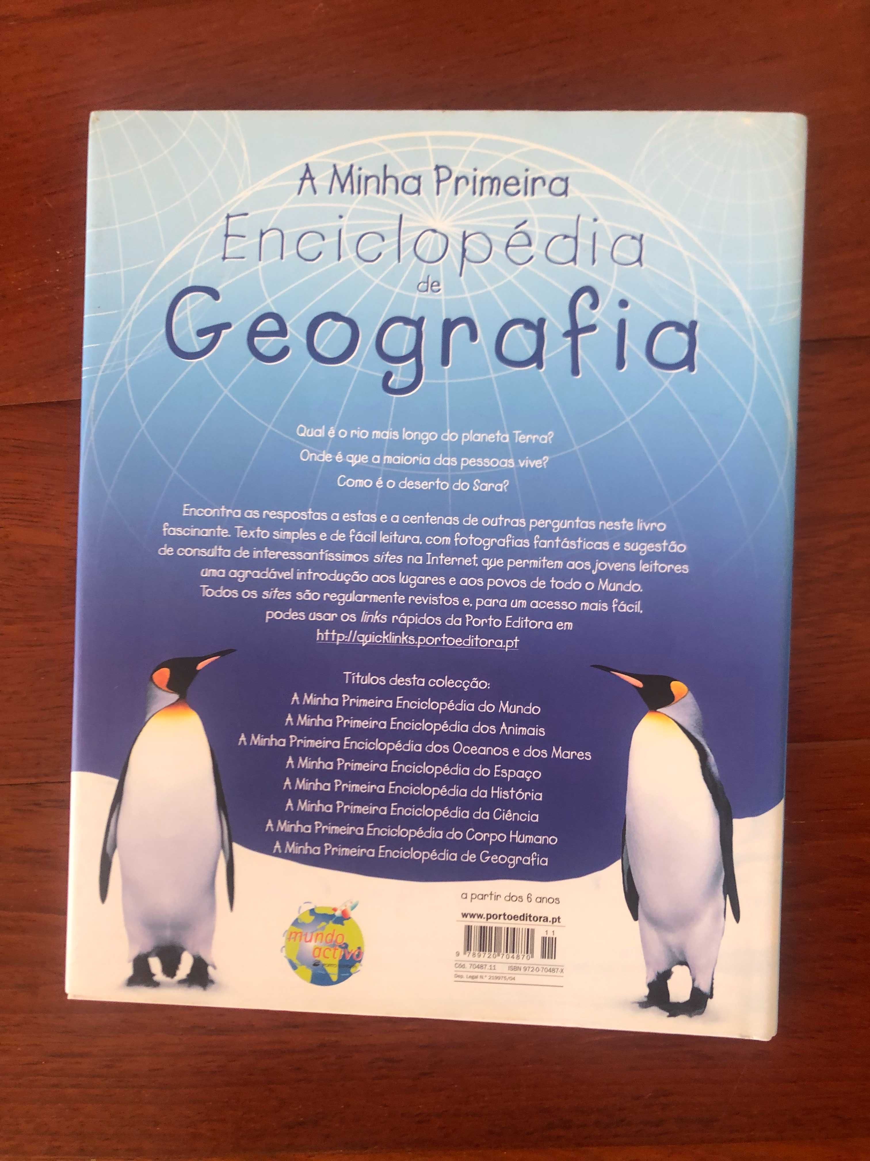 Livro | A Minha Primeira Enciclopédia de Geografia