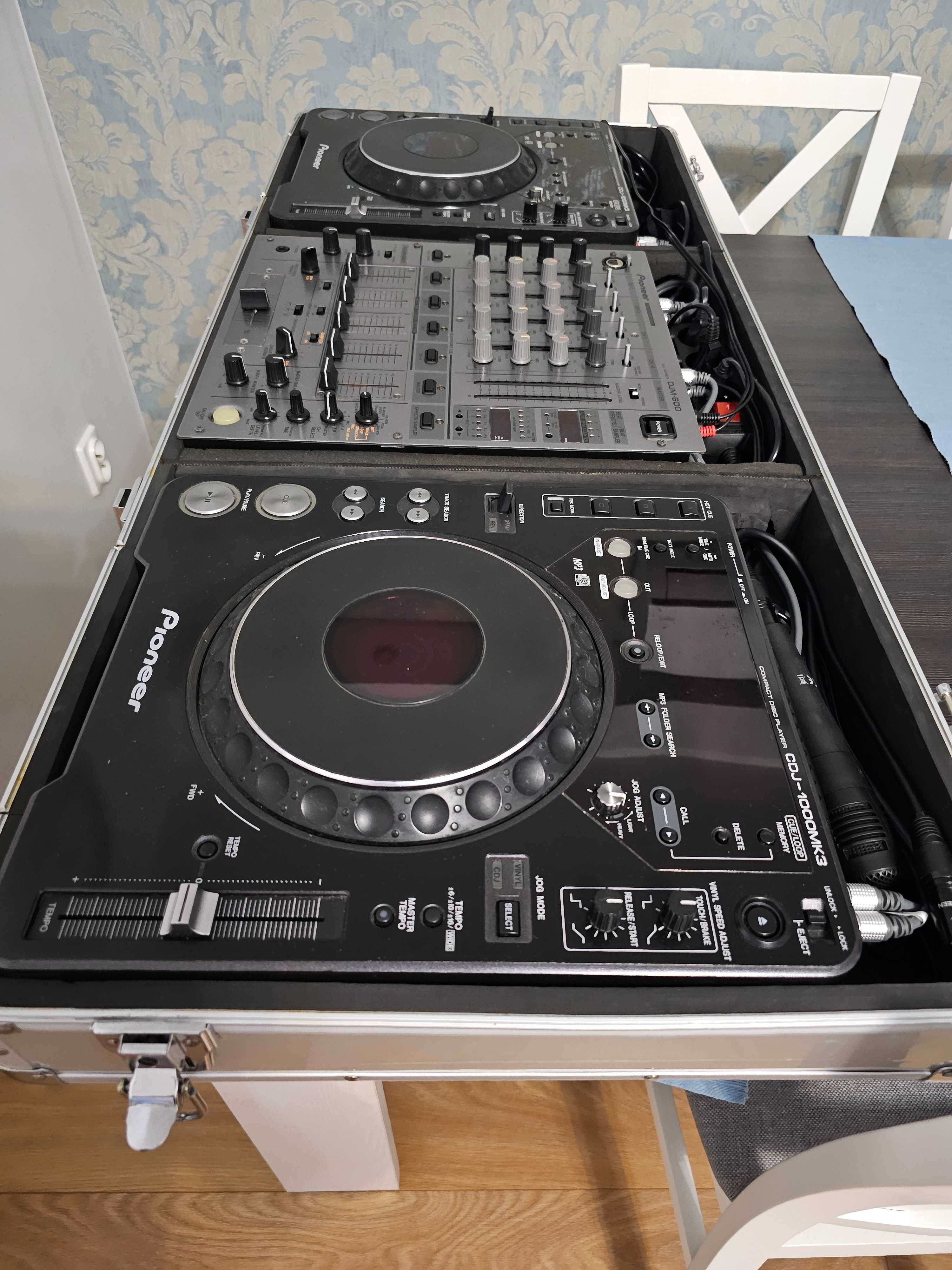 Pioneer DJM 600 + CDJ 1000 MK3 x2! DJ zestaw!