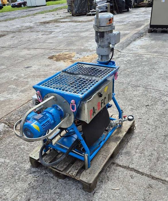 Agregat tynkarski do mechanicznego nakładania tynków 18r mieszarka