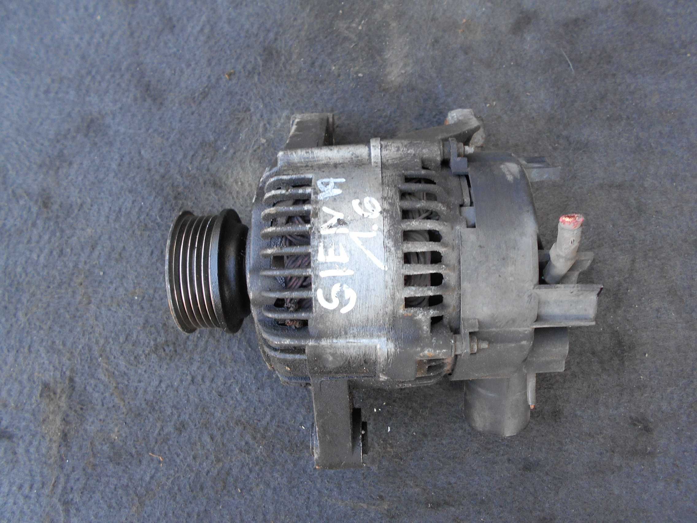 fiat SIENA 1.6 16v 99r alternator rozrusznik