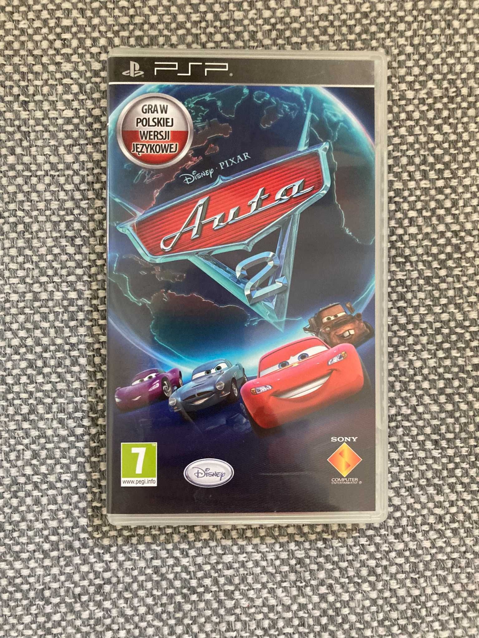 Gra na Sony PSP auta 2