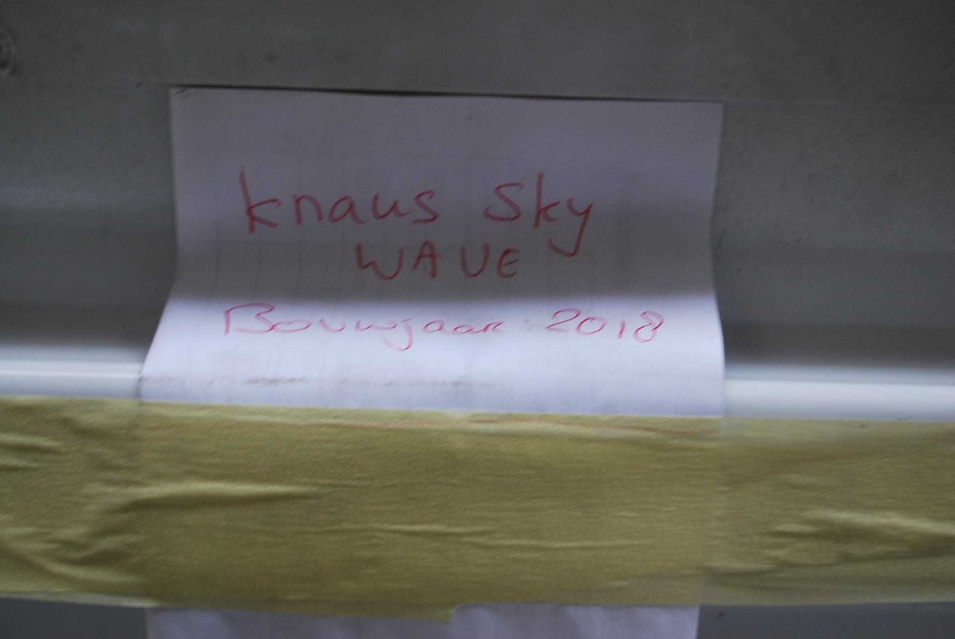 Górna listwa tylna KNAUS SKY WAVE