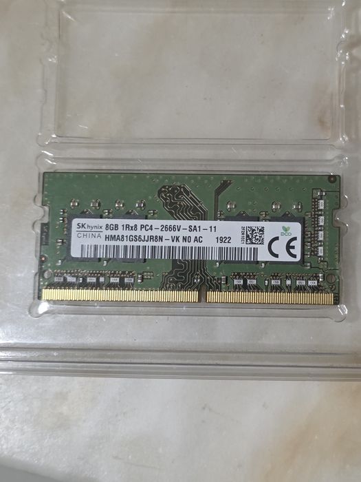 RAM p/ portátil 8Gb DDR4 2666mhz SK hynix