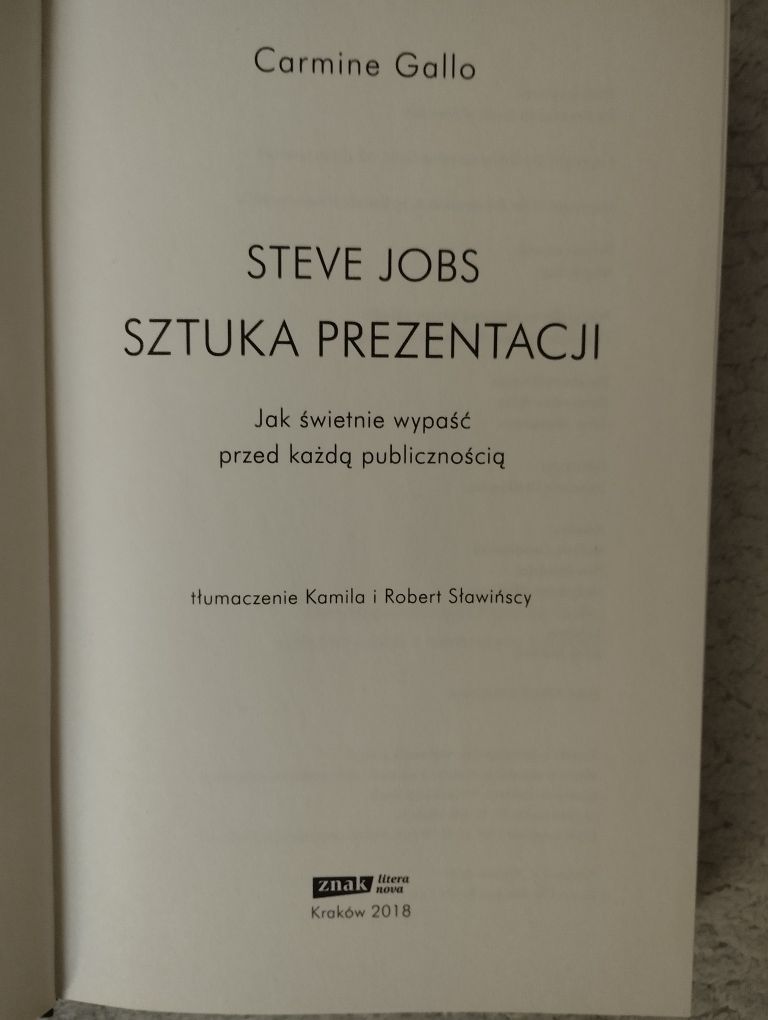 Steve Jobs. Sztuka prezentacji.