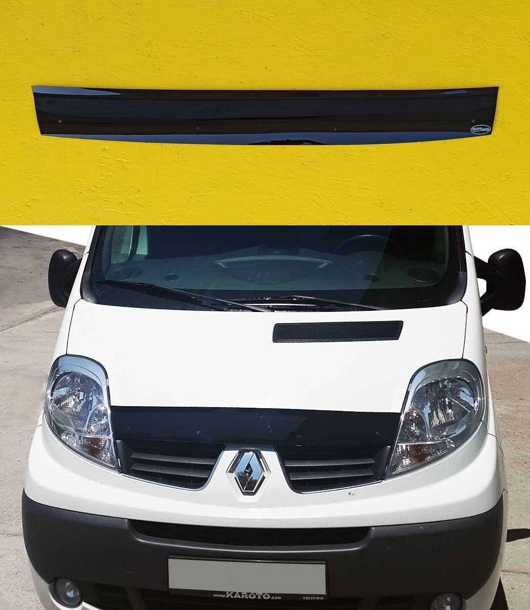 Мухобойка Дефлектор на капот Opel Vivaro Renault Trafic Трафик 07-14р