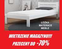 Wietrzenie Magazynu! MebleMagnat wyprzedaż do -70% meble łóżko materac