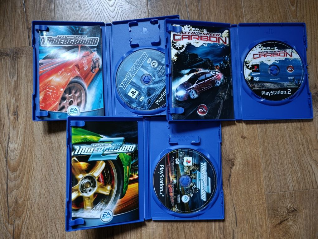 Sprzedam Gry z Serii Need For Speed Underground PlayStation 2 PS2