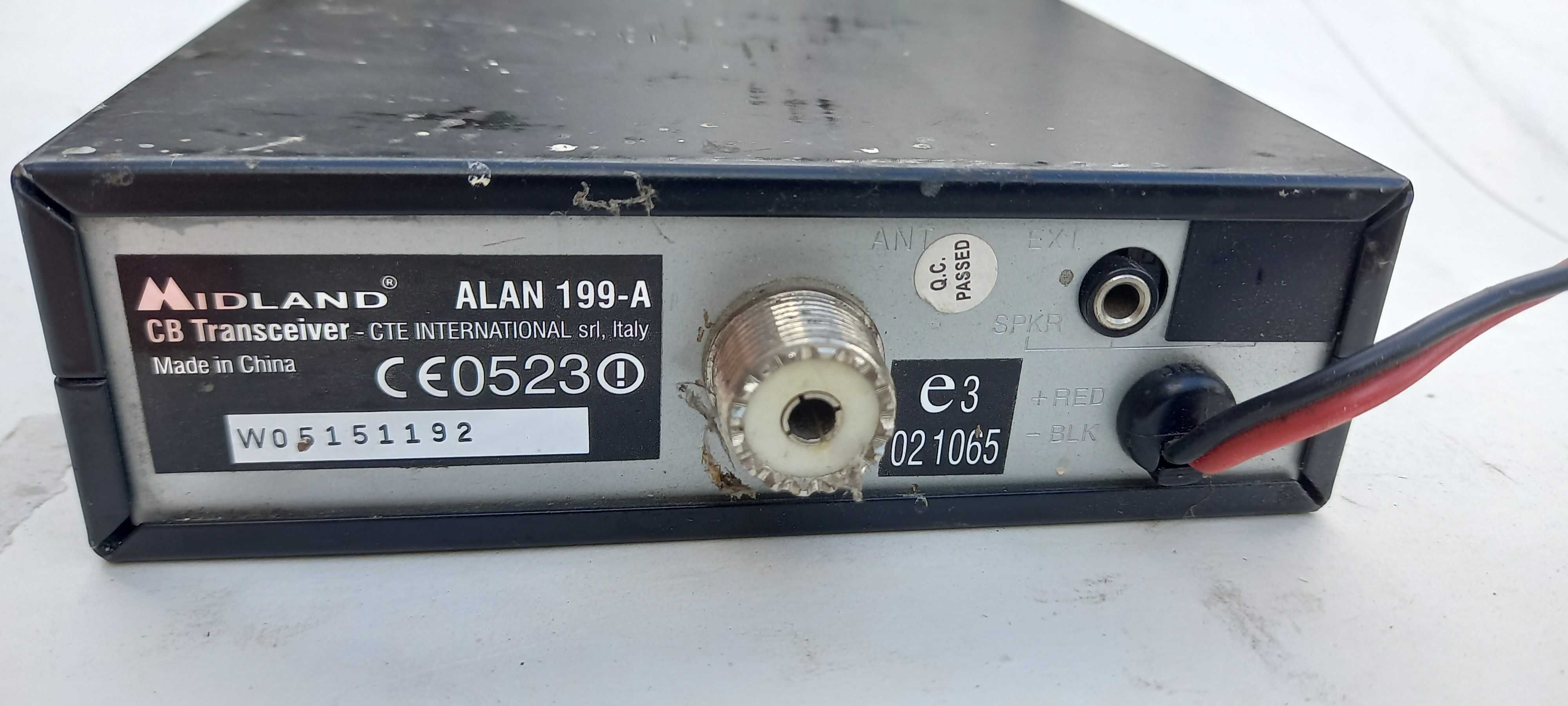 CB radio Midland Alan 199 A  USZKODZONE