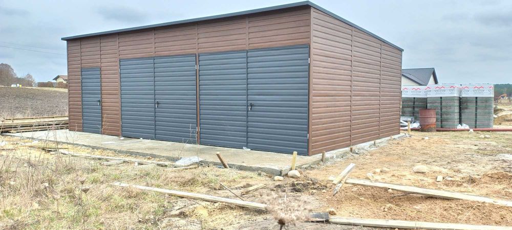 Garaż blaszany PREMIUM blaszaki Producent