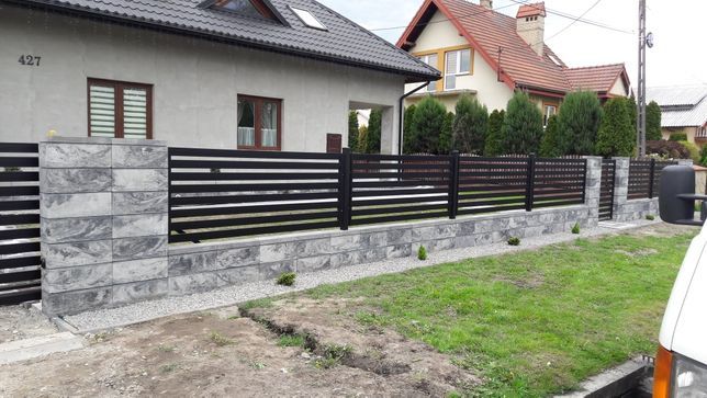 Ogrodzenia nowoczesne, bramy, balustrady, siatka panelowa