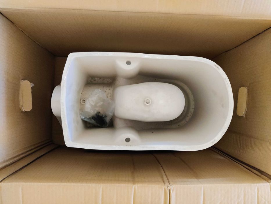 Sanindusa Sanita Compacta ALFA Branco 100022 Ao Chão Saída Horizontal