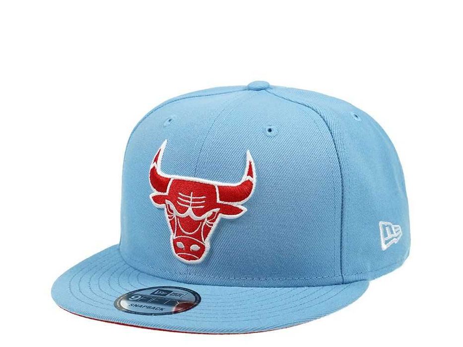 Кепка реперка new era chicago bulls city snapback hat OS