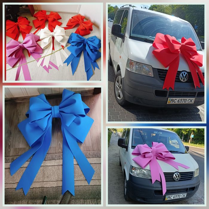 Банти всіх видів, бантики для декору