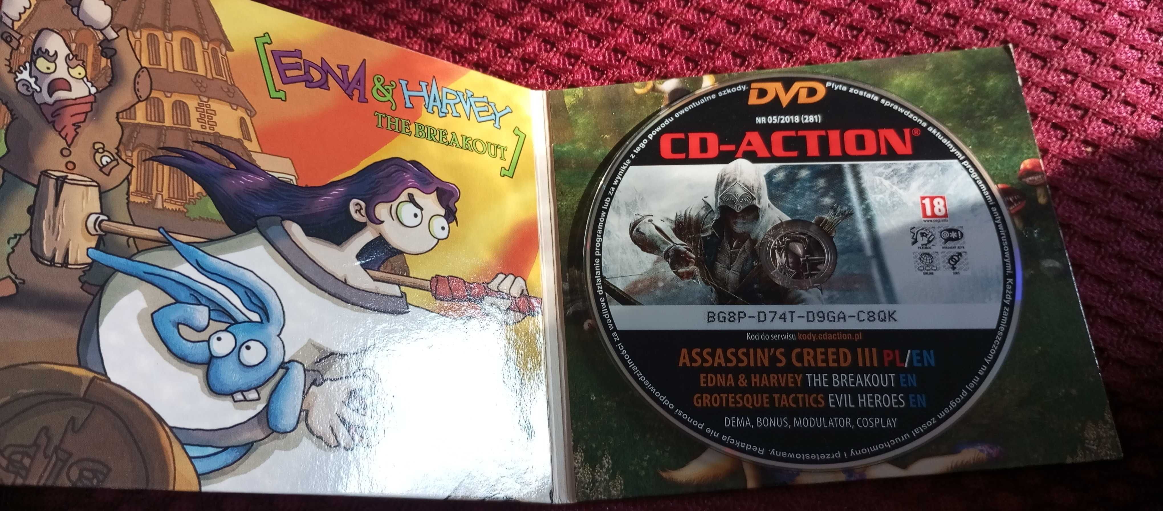 CD-ACTION 5/2018 #281 - KOLEKCJONERKA Assassin's Creed III + INNE