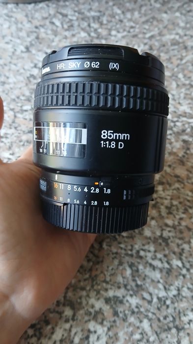 Obiektyw NIKON AF NIKKOR  85mm