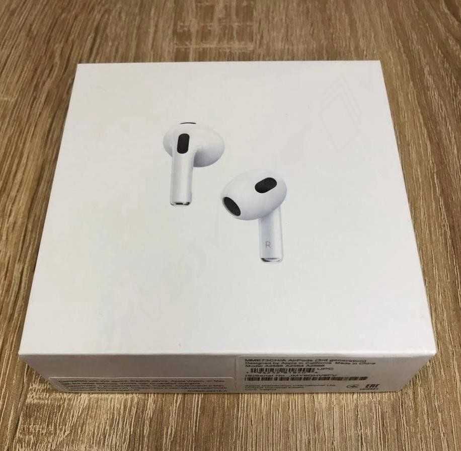 Безпровідні навушники Єпл AirPods 3 Оригінал без відмінностей. 1562a