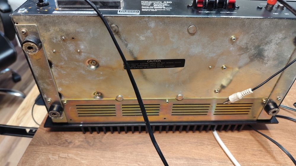 Wzmacniacz nakamichi 420 made on Japan klasyk Japonia