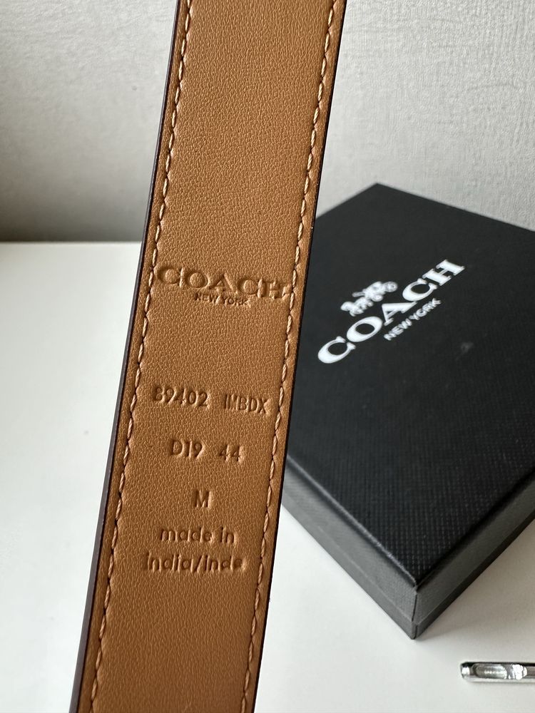 Женский кожаный ремень Coach