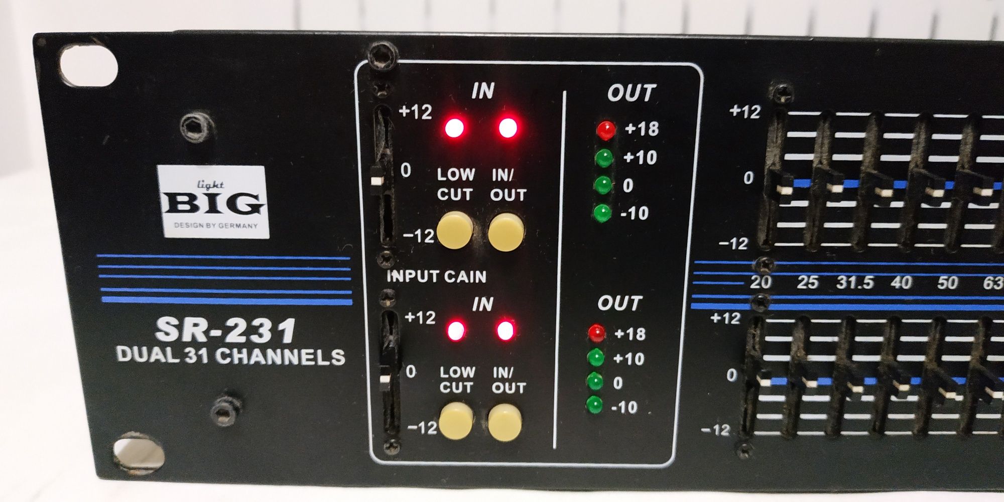 Эквалайзер графический BIG SR 231