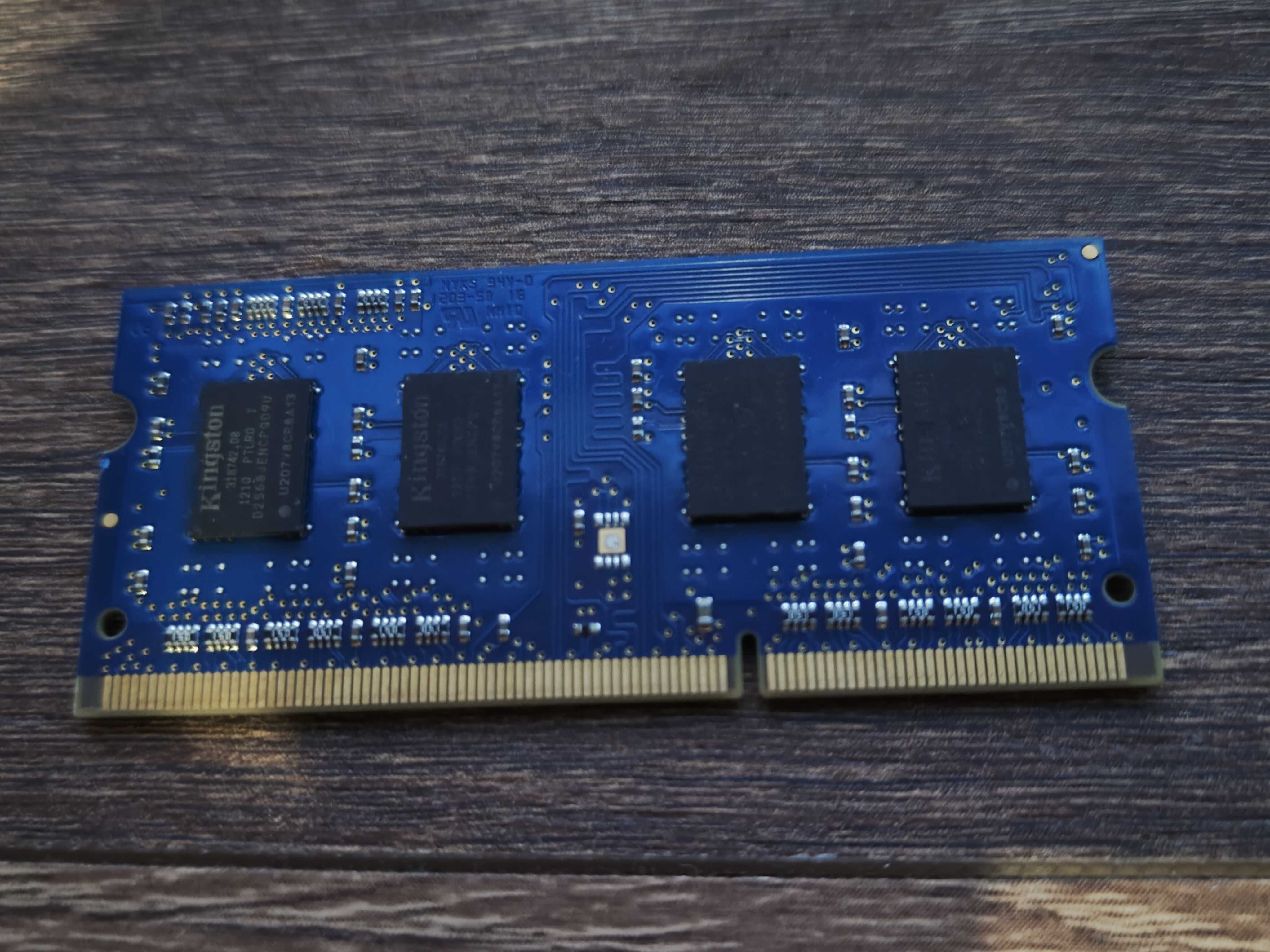 Pamięć RAM do laptopa Kingston DDR3 2GB