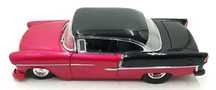 Bel Air 1955 Modelo em escala 1:16 Rosa e preto