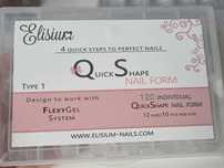 Elisium Quick Shape nail form Type 1
