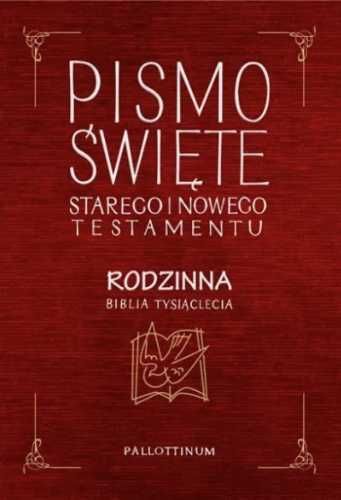 Biblia Tysiąclecia rodzinna czerwona - praca zbiorowa