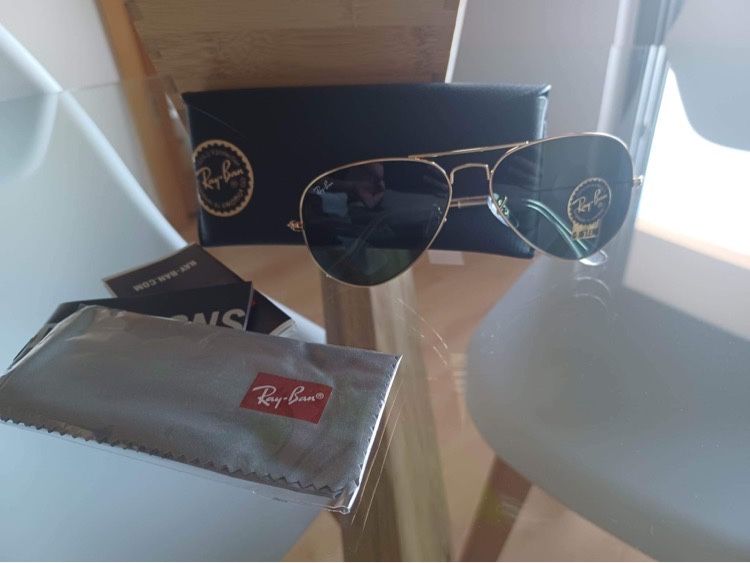 Óculos rayban aviator G15 novos