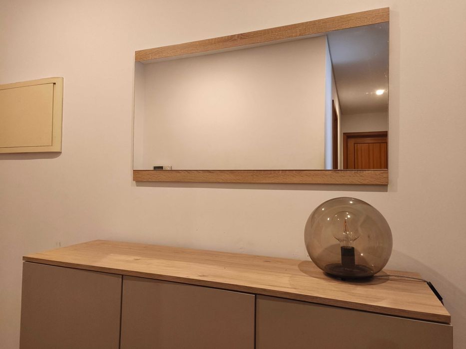 Móvel de entrada  + espelho