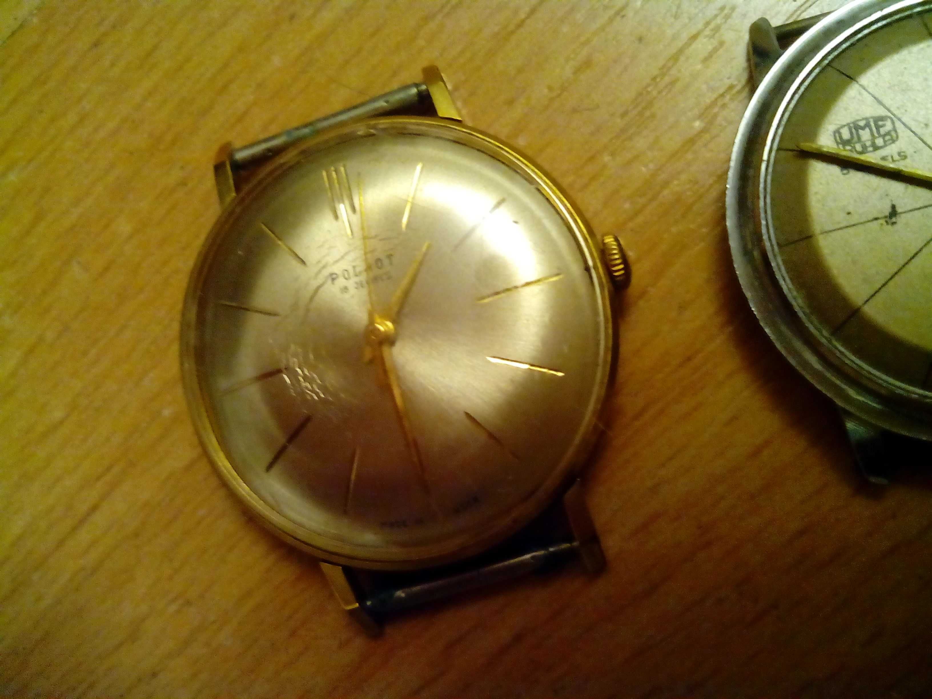 Zegarek Poljot USSR, CCCP, oraz zegarek UMF niemiecki, PRL