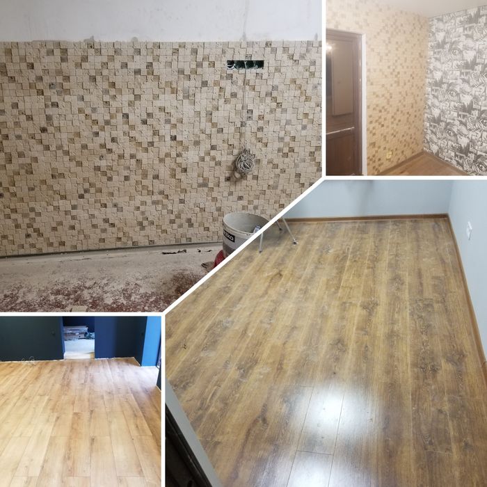 Шпаклевка, поклейка обоев, плитка,гипсокартон ,ремонт под ключ