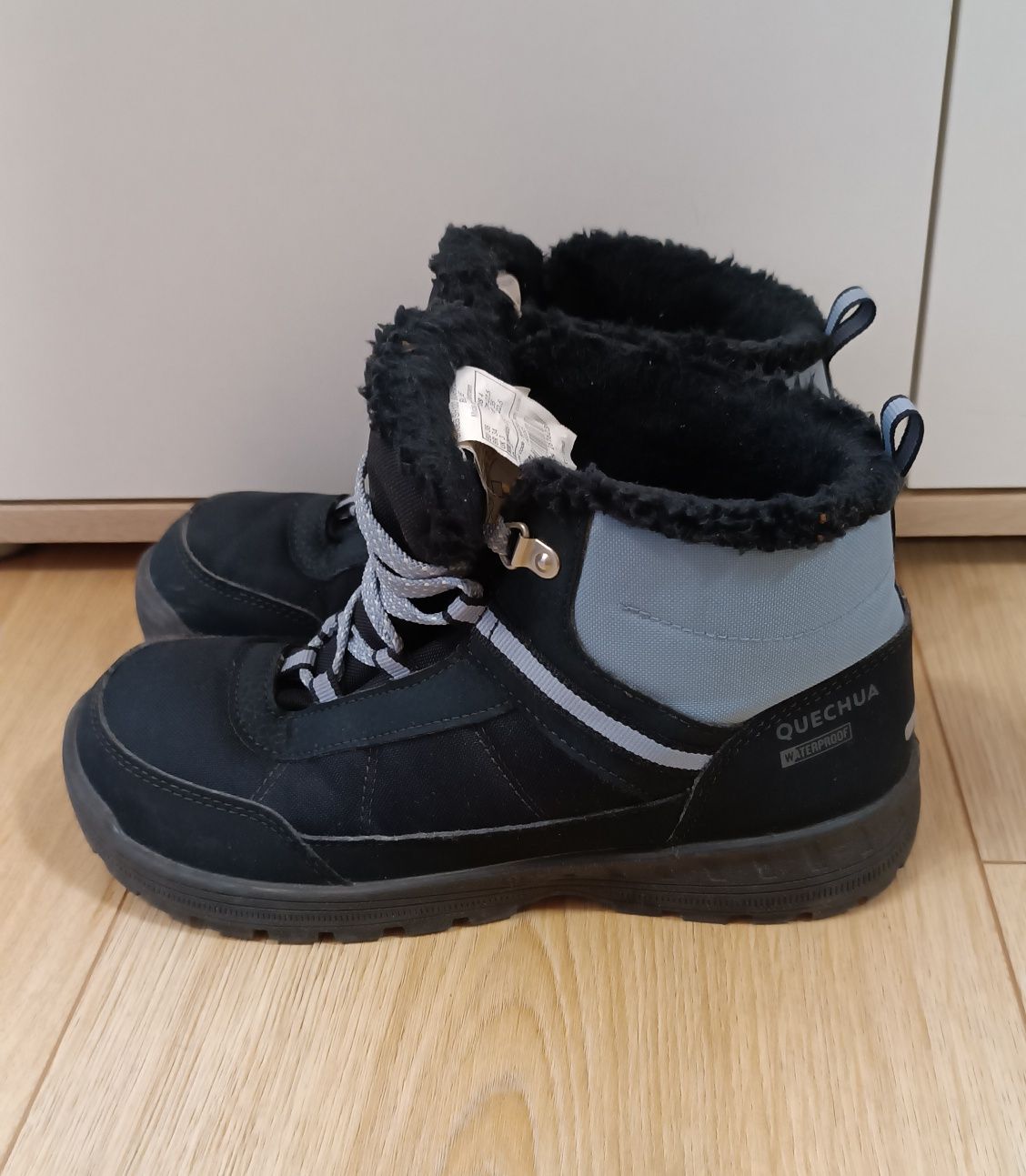 Buty turystyczne ocieplane dla dzieci Quechua SH100 r.36