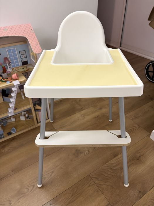 Krzesełko do karmienia IKEA Antilop z podnóżkiem