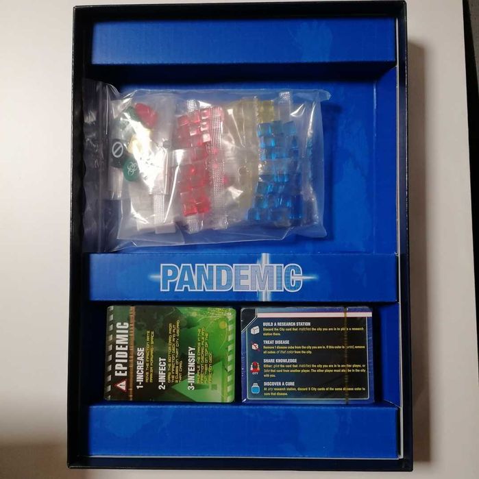 Pandemic (novo) - jogo de tabuleiro