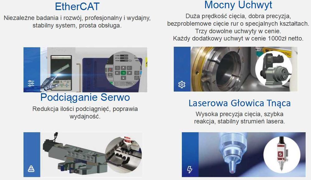 Laser do rur i profili  LPC 110-A4